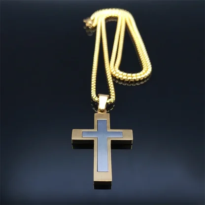 Religious Pendant Cross Necklace
