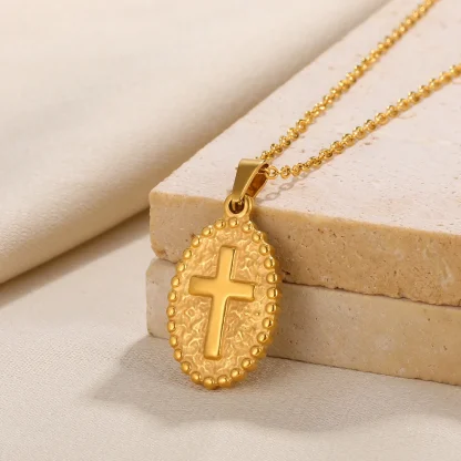 Luxury Retro Cross Necklaces - Image 2
