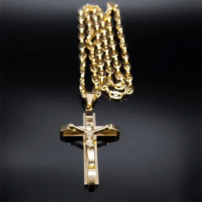 Christian Pendant Cross Necklace - Image 5