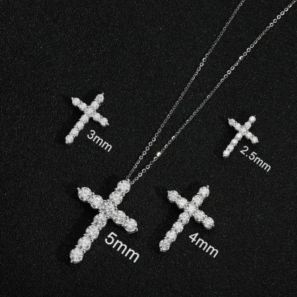 Luxury Shiny Cross Necklace - Image 7