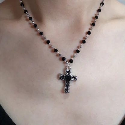 Beaded Cute Cross Necklaces - Image 4