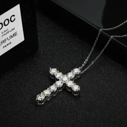 Luxury Shiny Cross Necklace - Image 5