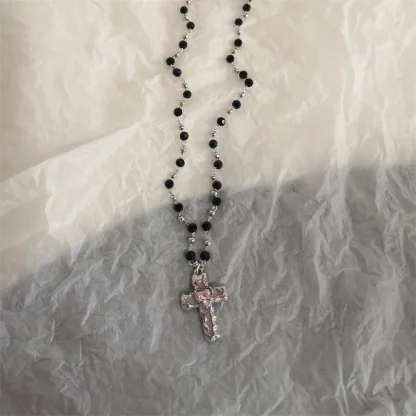 Beaded Cute Cross Necklaces - Image 5