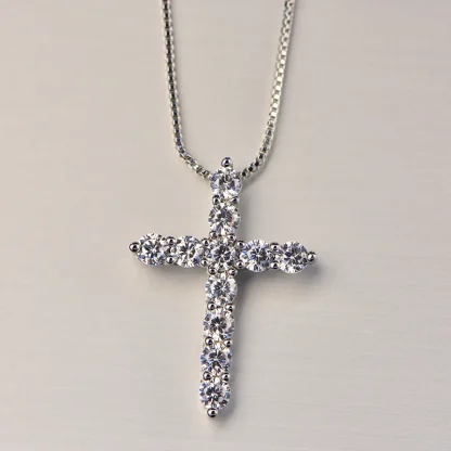 Luxury Chain Cross Necklace - Image 5