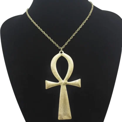 Creative Plain Cross Necklace - Image 2
