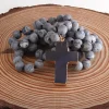 Round Beaded Cross Necklace - Image 10