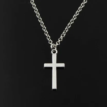 Simple Classic Cross Necklace
