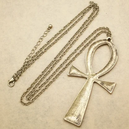 Creative Plain Cross Necklace - Image 9