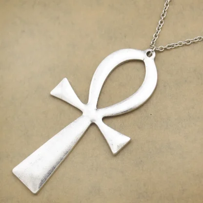 Creative Plain Cross Necklace - Image 5