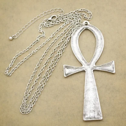 Creative Plain Cross Necklace - Image 6