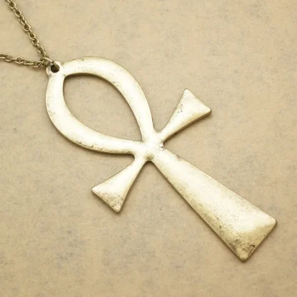 Creative Plain Cross Necklace - Image 8
