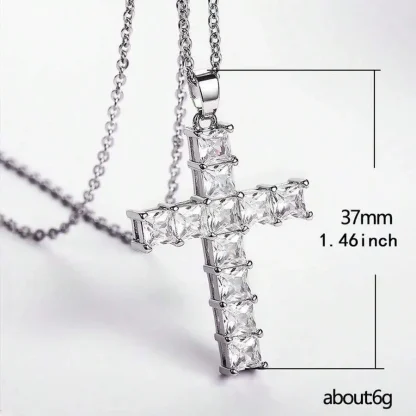 Women's Pink Cross Necklaces - Image 9