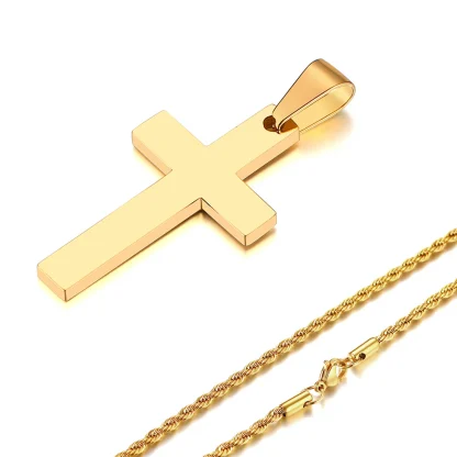 Anti Allergy Cross Necklace - Image 6