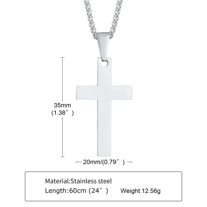Anti Allergy Cross Necklace - Image 7