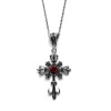 Vintage-style Gothic Cross Necklace - Image 4