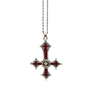 Upside-Down Cross Necklace