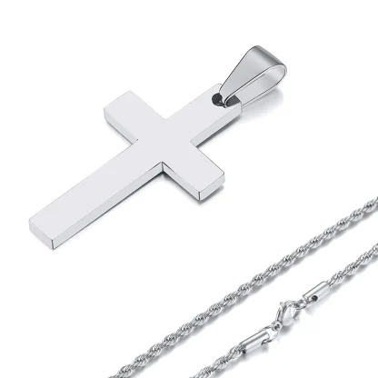 Anti Allergy Cross Necklace - Image 5