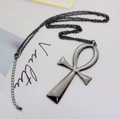 Creative Plain Cross Necklace - Image 11