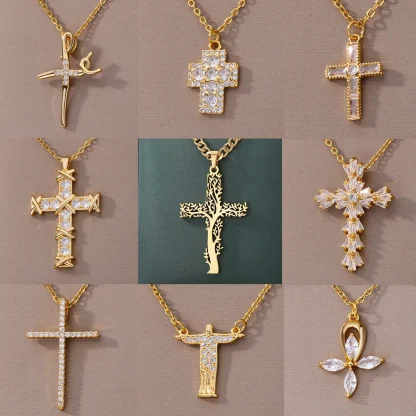 Elegant Luxury Cross Necklace - Image 6