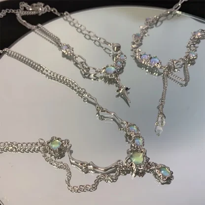 Stylish Shiny Cross Necklace - Image 7