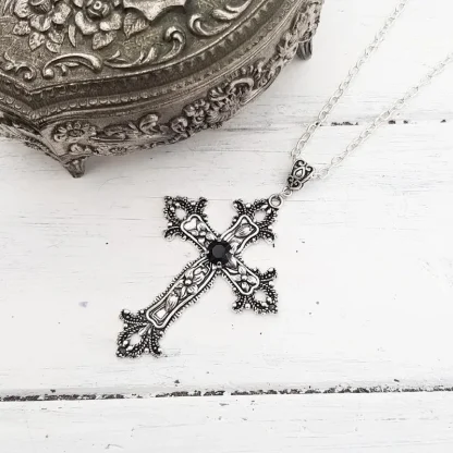 Creative Gothic Cross Necklaces - Image 9