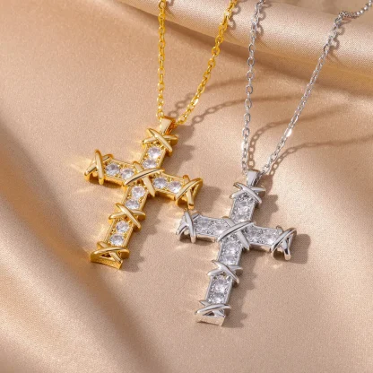 Elegant Luxury Cross Necklace - Image 5