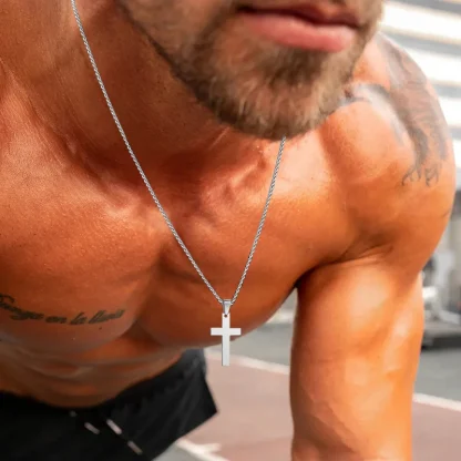 Anti Allergy Cross Necklace
