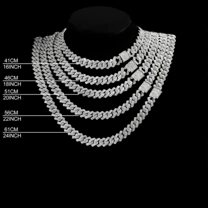Shiny Bling Cross Necklace - Image 11