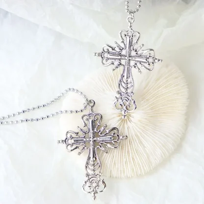 Creative Gothic Cross Necklaces - Image 10